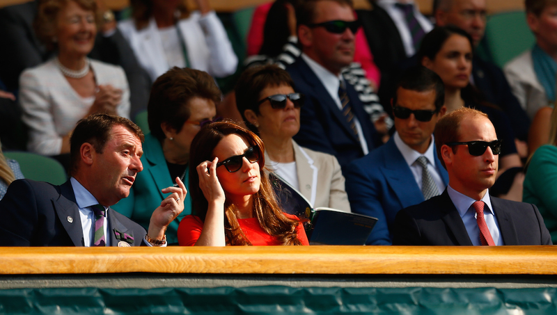 Illustration for article titled Kate Middleton Went to Wimbledon Yet Again, Did Chill Shit